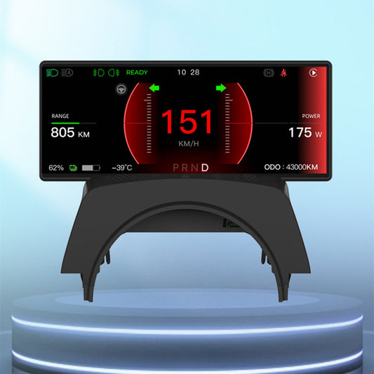 T6.2 Steering Wheel Carplay/AA Screen Display Instrument Cluster for Model 3 Highland
