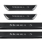 Door Sill Protector with LED Light for Tesla Model 3/Y
